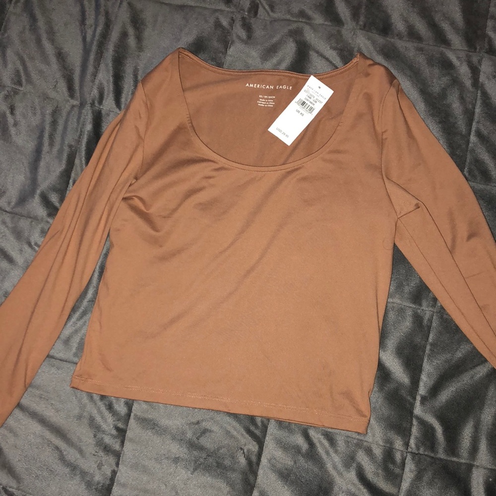 Stretchy crop tee